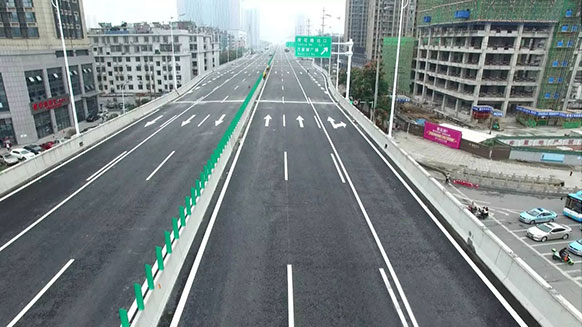 湘江電纜合作萬家麗高架橋，低壓電力電纜顯實力