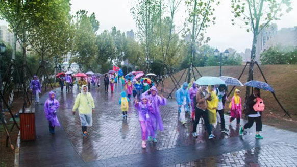 公益在路上，環(huán)保在心中！湘江電纜贊助并參與2016年綠行家20公里公益徒步籌款